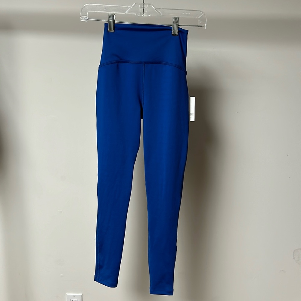 Beyond yoga powerbeyond midi legging marine blue